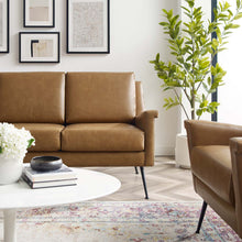 Load image into Gallery viewer, Chesapeake Vegan Leather Sofa by Modway
