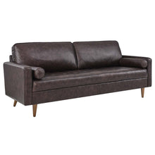 Load image into Gallery viewer, Valour 81&quot; Leather Sofa by Modway
