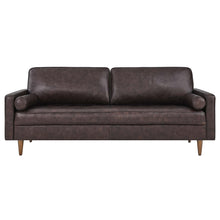 Load image into Gallery viewer, Valour 81&quot; Leather Sofa by Modway
