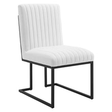 Load image into Gallery viewer, Indulge Channel Tufted Fabric Dining Chair by Modway
