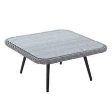 Load image into Gallery viewer, Endeavor Outdoor Patio Wicker Rattan Square Coffee Table by Modway
