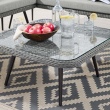 Load image into Gallery viewer, Endeavor Outdoor Patio Wicker Rattan Square Coffee Table by Modway
