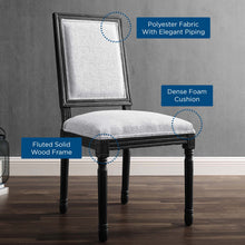 Load image into Gallery viewer, Court French Vintage Upholstered Fabric Dining Side Chair by Modway
