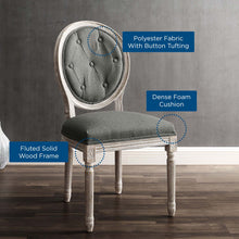 Load image into Gallery viewer, Arise Vintage French Upholstered Fabric Dining Side Chair by Modway
