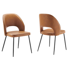Load image into Gallery viewer, Nico Vegan Leather Dining Chair Set of 2 by Modway
