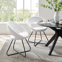 Load image into Gallery viewer, Nouvelle Upholstered Fabric Dining Chair Set of 2 by Modway
