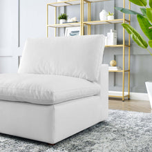Load image into Gallery viewer, Commix Down Filled Overstuffed Vegan Leather Armless Chair by Modway
