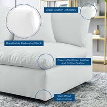 Load image into Gallery viewer, Commix Down Filled Overstuffed Vegan Leather Corner Chair by Modway
