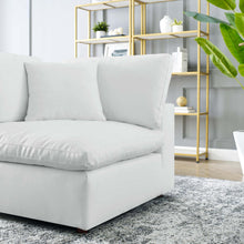 Load image into Gallery viewer, Commix Down Filled Overstuffed Vegan Leather Corner Chair by Modway
