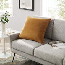 Load image into Gallery viewer, Enhance 24&quot; Performance Velvet Throw Pillow by Modway

