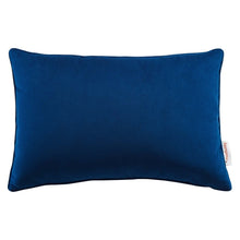 Load image into Gallery viewer, Enhance 18&quot; Lumbar Performance Velvet Throw Pillow by Modway
