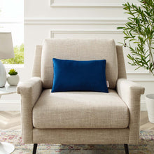 Load image into Gallery viewer, Enhance 18&quot; Lumbar Performance Velvet Throw Pillow by Modway
