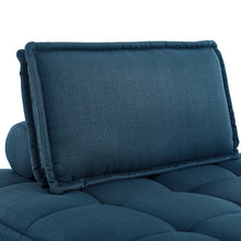 Load image into Gallery viewer, Saunter Tufted Fabric Armless Chair by Modway
