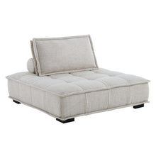 Load image into Gallery viewer, Saunter Tufted Fabric Armless Chair by Modway
