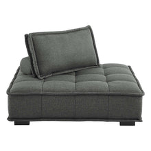 Load image into Gallery viewer, Saunter Tufted Fabric Armless Chair by Modway
