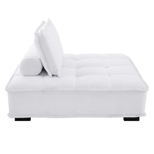 Load image into Gallery viewer, Saunter Tufted Fabric Armless Chair by Modway
