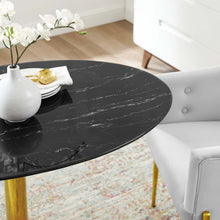 Load image into Gallery viewer, Verne 42&quot; Artificial Marble Dining Table
