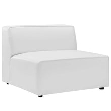 Load image into Gallery viewer, Mingle 4-Piece Vegan Leather Sectional Sofa by Modway
