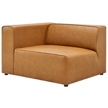 Load image into Gallery viewer, Mingle 4-Piece Vegan Leather Sofa and 2 Ottomans Set by Modway

