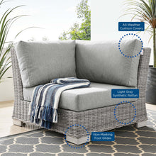 Load image into Gallery viewer, Conway Outdoor Patio Wicker Rattan Corner Chair by Modway
