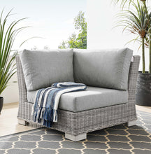 Load image into Gallery viewer, Conway Outdoor Patio Wicker Rattan Corner Chair by Modway
