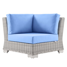 Load image into Gallery viewer, Conway Outdoor Patio Wicker Rattan Corner Chair by Modway

