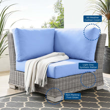 Load image into Gallery viewer, Conway Outdoor Patio Wicker Rattan Corner Chair by Modway
