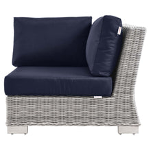 Load image into Gallery viewer, Conway Outdoor Patio Wicker Rattan Corner Chair by Modway
