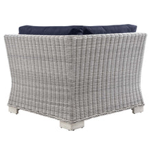Load image into Gallery viewer, Conway Outdoor Patio Wicker Rattan Corner Chair by Modway
