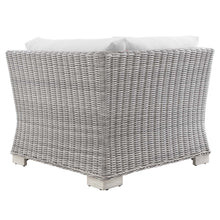 Load image into Gallery viewer, Conway Outdoor Patio Wicker Rattan Corner Chair by Modway
