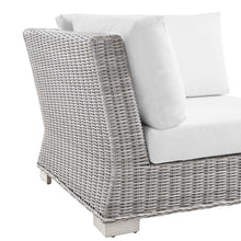 Load image into Gallery viewer, Conway Outdoor Patio Wicker Rattan Corner Chair by Modway
