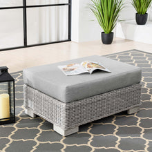Load image into Gallery viewer, Conway Outdoor Patio Wicker Rattan Ottoman by Modway
