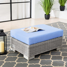 Load image into Gallery viewer, Conway Outdoor Patio Wicker Rattan Ottoman by Modway
