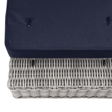 Load image into Gallery viewer, Conway Outdoor Patio Wicker Rattan Ottoman by Modway
