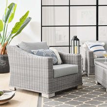 Load image into Gallery viewer, Conway Outdoor Patio Wicker Rattan Armchair by Modway
