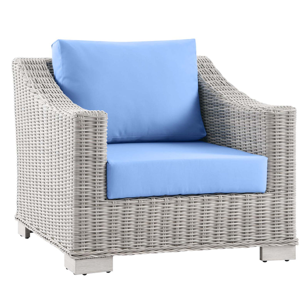 Conway Outdoor Patio Wicker Rattan Armchair by Modway