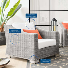 Load image into Gallery viewer, Conway Outdoor Patio Wicker Rattan Armchair by Modway
