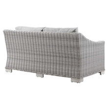 Load image into Gallery viewer, Conway Outdoor Patio Wicker Rattan Loveseat by Modway
