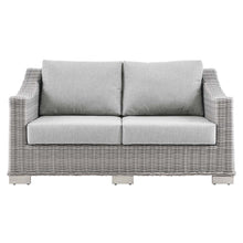 Load image into Gallery viewer, Conway Outdoor Patio Wicker Rattan Loveseat by Modway
