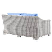 Load image into Gallery viewer, Conway Outdoor Patio Wicker Rattan Loveseat by Modway
