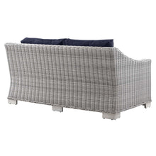 Load image into Gallery viewer, Conway Outdoor Patio Wicker Rattan Loveseat by Modway
