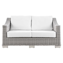 Load image into Gallery viewer, Conway Outdoor Patio Wicker Rattan Loveseat by Modway
