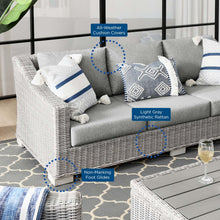 Load image into Gallery viewer, Conway Outdoor Patio Wicker Rattan Sofa by Modway
