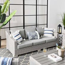 Load image into Gallery viewer, Conway Outdoor Patio Wicker Rattan Sofa by Modway
