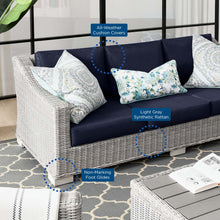Load image into Gallery viewer, Conway Outdoor Patio Wicker Rattan Sofa by Modway
