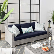 Load image into Gallery viewer, Conway Outdoor Patio Wicker Rattan Sofa by Modway
