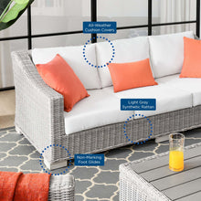 Load image into Gallery viewer, Conway Outdoor Patio Wicker Rattan Sofa by Modway
