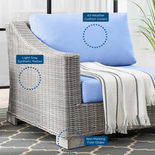 Load image into Gallery viewer, Conway Outdoor Patio Wicker Rattan Left-Arm Chair by Modway
