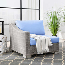 Load image into Gallery viewer, Conway Outdoor Patio Wicker Rattan Left-Arm Chair by Modway
