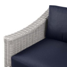 Load image into Gallery viewer, Conway Outdoor Patio Wicker Rattan Left-Arm Chair by Modway
